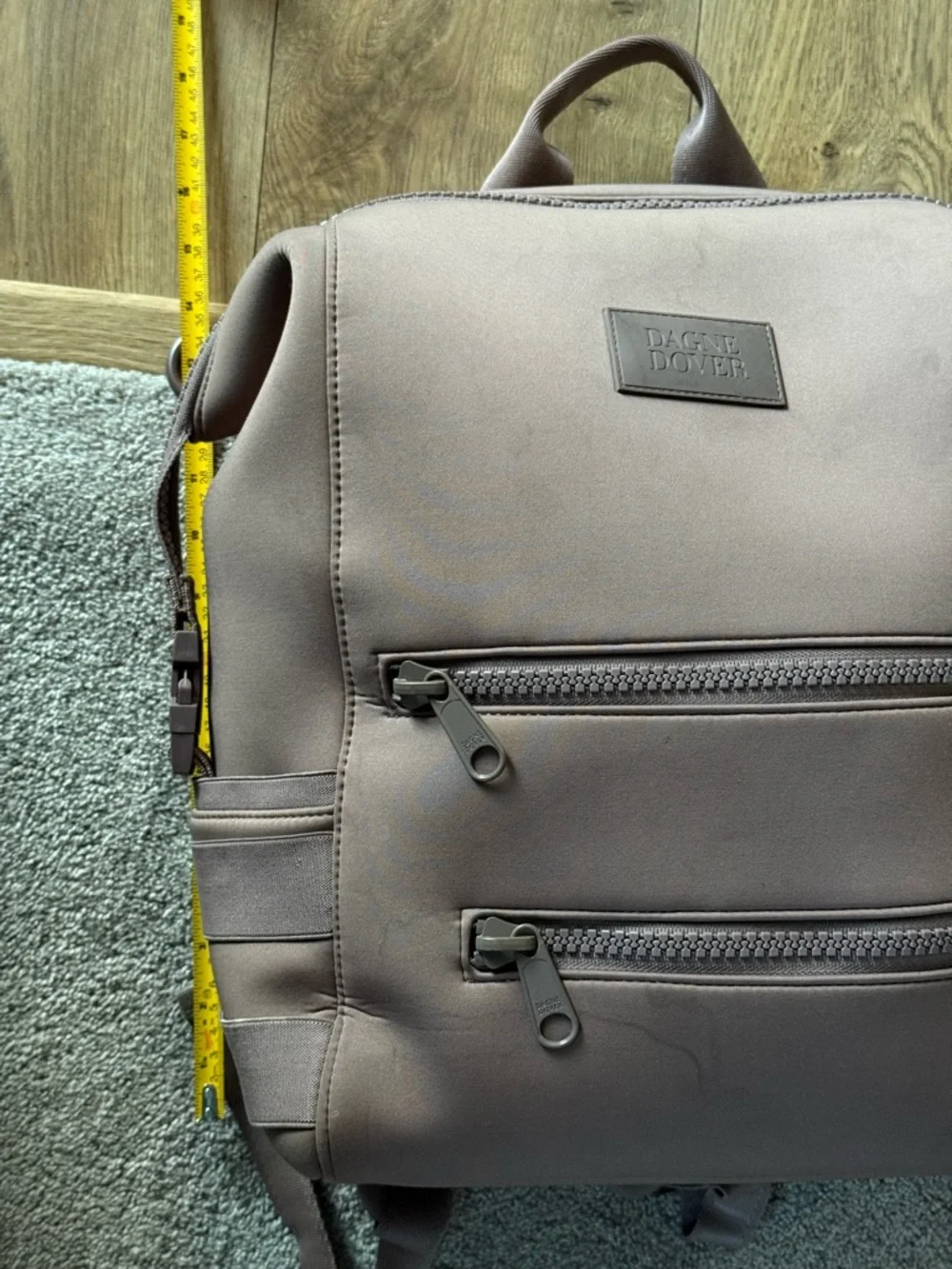 Dagne Dover Indi Neoprene Diaper Backpack - Dusty Rose